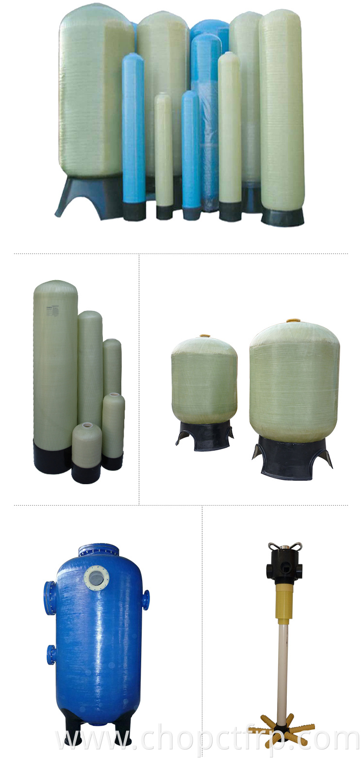 1465 4272 frp tank frp water softener pressure vessel